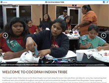 Tablet Screenshot of cocopah.com